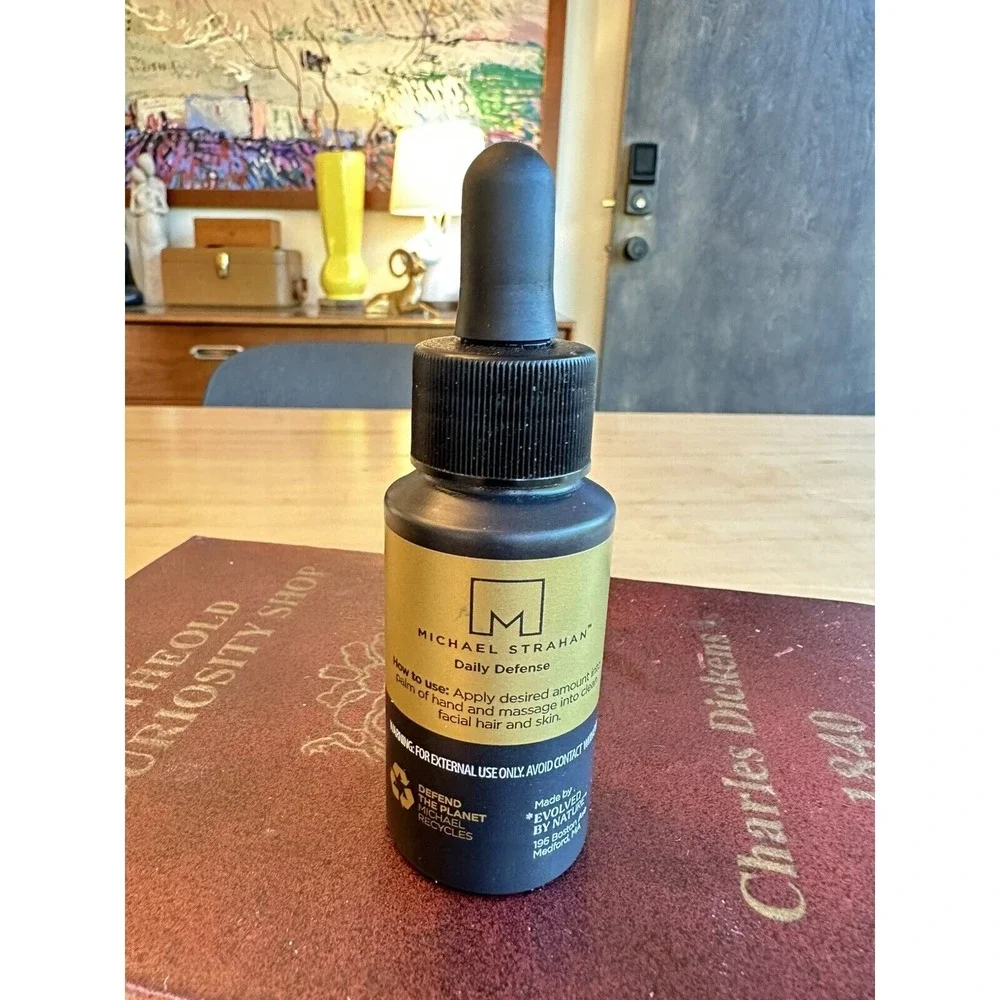 Michael Strahan Daily Defense Conditioning Beard Oil, 1 Fl. Oz.